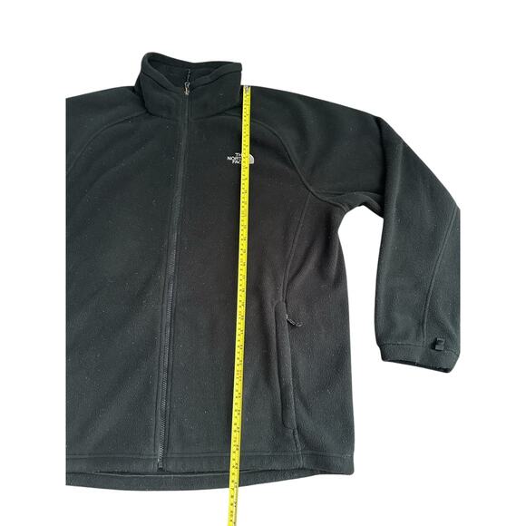 North Face TNF Black Full Zip Fleece Jacket Mens XXL 2XL - Picture 5 of 6